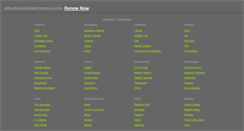 Desktop Screenshot of effectiveministryteams.com
